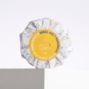 Jabón de arroz, miel, aloe y manzanilla